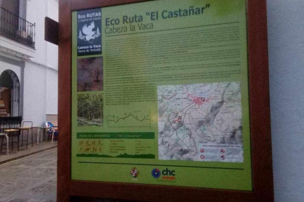 Cabeza la Vaca Casa Rural Con Jacuzzi, Sauna, Barbacoa Y Barra מראה חיצוני תמונה